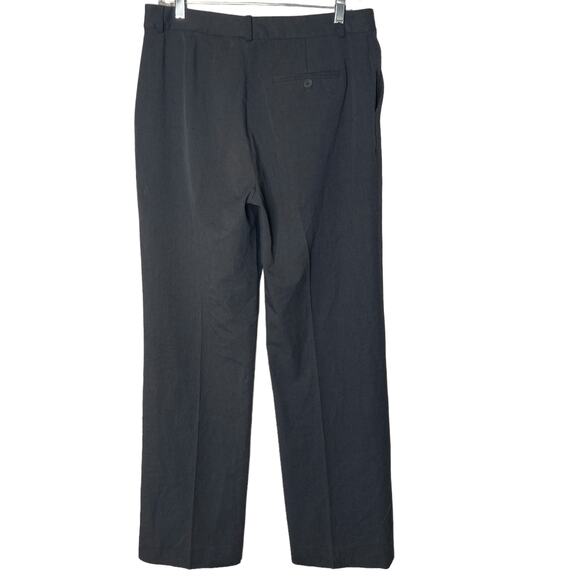 Chaps Pants Womens Size 10 Dark Gray Charcoal Black - Picture 2 of 9